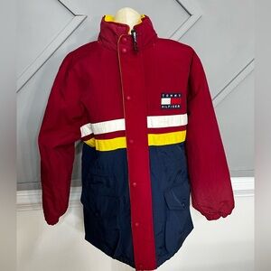 Tommy Hilfiger Y2K Vintage Jacket Multicolor Sz XL